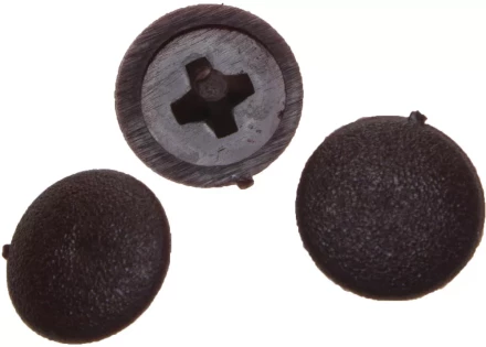 Заглушка декоративная ЗУБР под шуруп, цвет кр-дерево, шлиц №2, ТФ6, 40шт 4-308156-5 купить в Губкинске