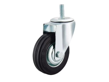 Колесо поворотное SCt 80 200 мм резина с болтом (F) 1027175 купить в Губкинске