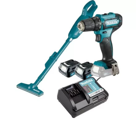 Набор аккумуляторного инструмента Makita CLX226X1 (DF333DZ, CL106FDZ, BL1016, DC10WD) купить в Губкинске