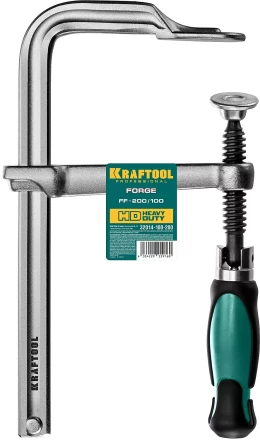 Струбцина KRAFTOOL FORGE тип F,цельнокованая 32014-100-200 купить в Губкинске