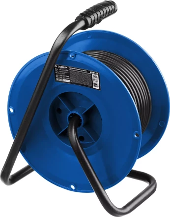 Удлинитель на катушке &quot;ПВС 315&quot;, 30 м, 3500 Вт, 4 гнезда, IP44, ПВС 3х1,5 кв мм, ЗУБР 55081-30 купить в Губкинске