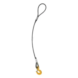 Строп канатный одноветвевой 1СК 6.3 т L=2 м кч Гост заплет на станке