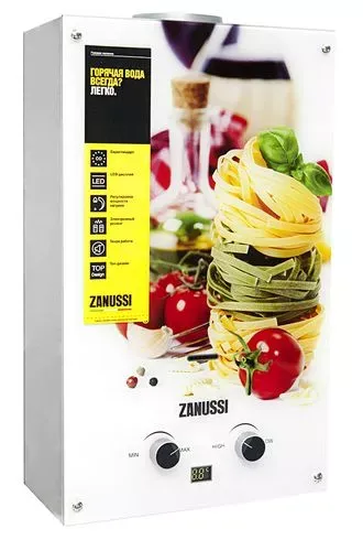 Колонка газовая Zanussi GWH 10 Fonte Glass La Spezia купить в Губкинске