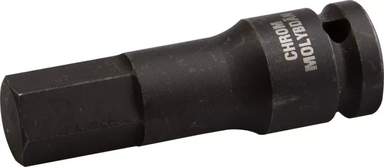Торцовая головка KRAFTOOL "INDUSTRIE QUALITAT" ударная (1/2"), HEX, Cr-Mo, фосфатированная, H14 27950-14_z01 купить в Губкинске