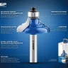 ЗУБР 34.9 x 16 мм, фреза кромочная калевочная (фасочная) №9, Профессионал (28711-34.9) купить в Губкинске