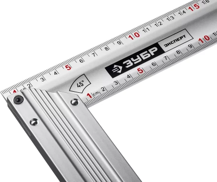 ЗУБР 250 мм, жесткий столярный угольник, Профессионал (34392-25) купить в Губкинске