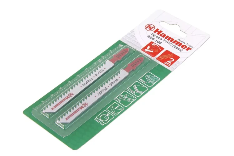 Пилки для лобзика HAMMER JG WD-PL T111C (2шт.) купить в Губкинске