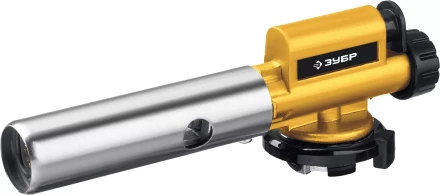 ЗУБР ГПМ-800, 1300°C, цельнометаллическая, газовая горелка с пьезоподжигом на баллон с цанговым соединением, Профессионал (55550) купить в Губкинске