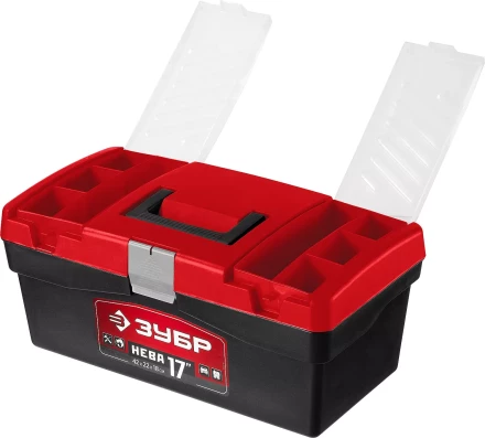 Ящик для инструмента &quot;НЕВА-17&quot; пластиковый, ЗУБР 38323-17 купить в Губкинске