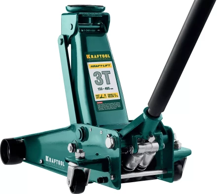 Домкрат гидравлический подкатной &quot;Kraft-Lift&quot;, 3т, 133-465 мм, KRAFTOOL 43450-3 43450-3 купить в Губкинске