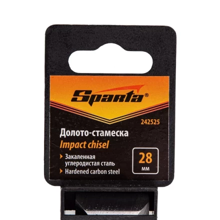 Долото-стамеска 28 мм, деревянная рукоятка// Sparta 242525 купить в Губкинске
