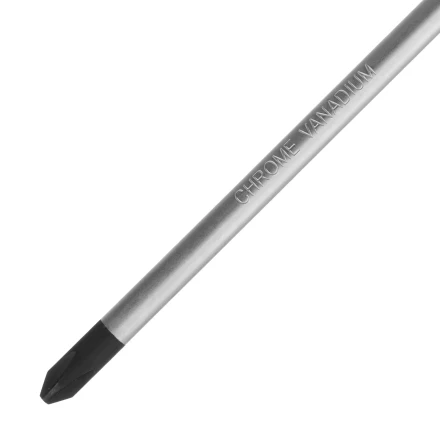 Отвертка PH2х200 мм, CrV, трехкомпонентная рукоятка Denzel 12182 купить в Губкинске