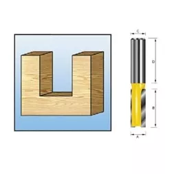 Пазовая фреза с двумя режущими кромками Makita D-67826