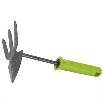Мотыжка комбинированная 3-зубая защитное покрытие пластиковая рукоятка PALISAD 62389 купить в Губкинске