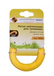 Леска нейл. для трим.,ф2,0ммх15м, звез Энкор 1/12 56655