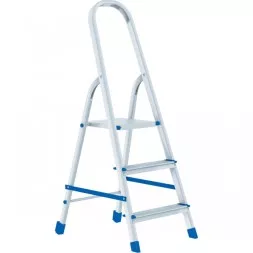 Стремянка 3 ступени алюминиевая СИБРТЕХ 97713