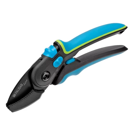 Секатор с наковальней Palisad, 220 мм, регулировка захвата, трехкомпонентные рукоятки, Luxe, 604805 купить в Губкинске