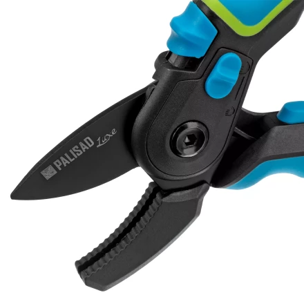 Секатор с наковальней Palisad, 220 мм, регулировка захвата, трехкомпонентные рукоятки, Luxe, 604805 купить в Губкинске