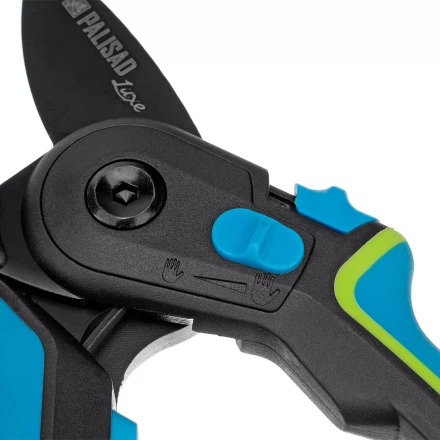 Секатор с наковальней Palisad, 220 мм, регулировка захвата, трехкомпонентные рукоятки, Luxe, 604805 купить в Губкинске