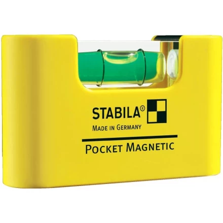 Уровень тип  Pocket Magnetic  70x20x40мм  с магнитом   STABILA купить в Губкинске