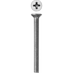 Винт ЗУБР "МАСТЕР" DIN 965, класс прочности 4.8, оцинкованный, M3x30мм, 5кг 303110-03-030