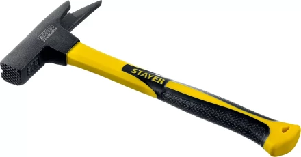 Молоток КРОВЕЛЬЩИКА PRO 600г с фиберглассовой рукояткой, STAYER Professional 20201 20201 купить в Губкинске