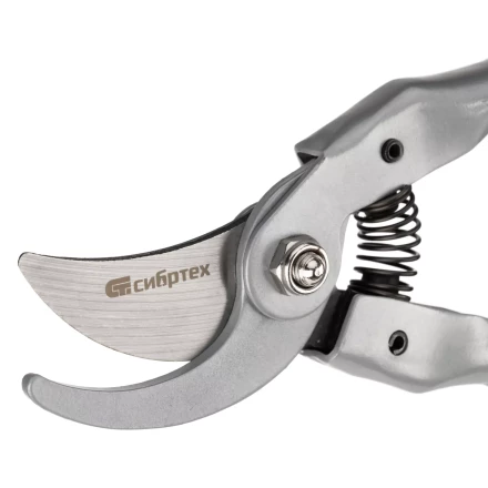 Секатор прямого реза Сибртех, 225 мм, металлические рукоятки, нижняя в ПВХ-оболочке, 604695 купить в Губкинске