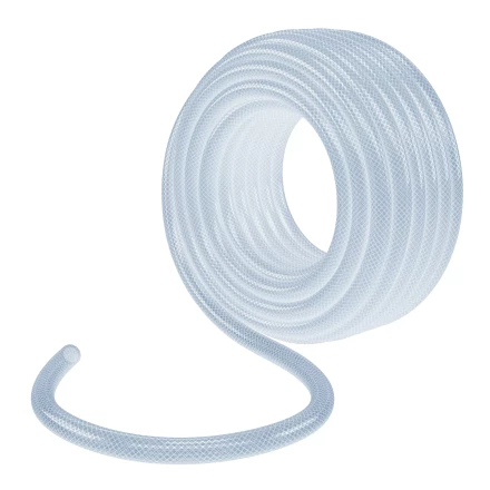 Шланг поливочный прозрачный армированный Palisad 67364 3-х слойный, 3/4&quot;, 25 м купить в Губкинске