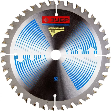 Диск пильный ЗУБР &quot;ЭКСПЕРТ&quot; &quot;Оптимальный рез&quot; по дереву, 130х16мм, 24Т 36903-130-16-24 купить в Губкинске