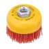 Щетка для УШМ, 75 мм, Чашка, нейлоновая щетина, М14, Denzel 74465 купить в Губкинске
