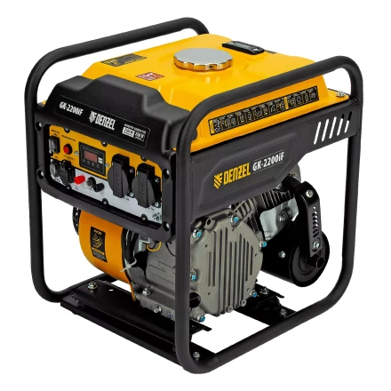 Генератор инверторный DENZEL GK-2200iF, 2,2 кВт, 230 В, ручной старт купить в Губкинске
