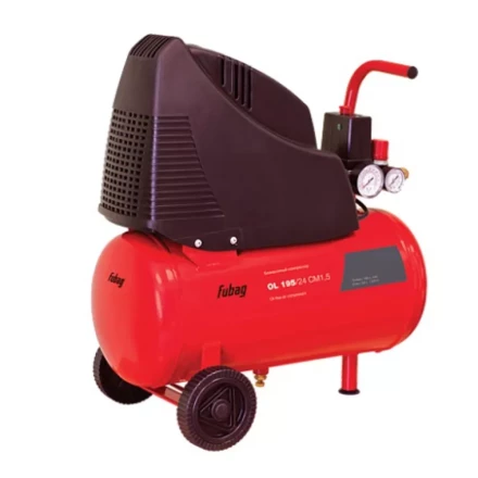 Компрессор безмасляный поршневой прямой привод Fubag OL 195/24 CM1.5 купить в Губкинске