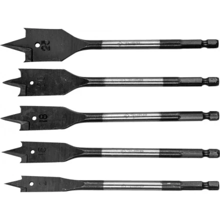 ЗУБР. Набор перьевых сверл по дереву, 5 шт: 12-16-18-20-25 мм 29505-H5 купить в Губкинске