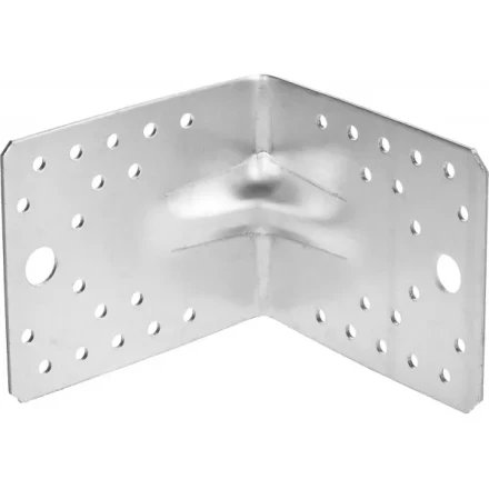 Крепежный угол ЗУБР &quot;МАСТЕР&quot; усиленный, 90х105х105мм, 1шт 310116-90-105 купить в Губкинске