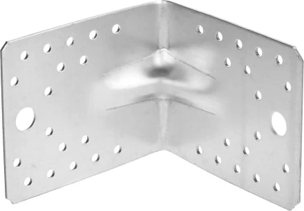 Крепежный угол ЗУБР &quot;МАСТЕР&quot; усиленный, 90х105х105мм, 1шт 310116-90-105 купить в Губкинске