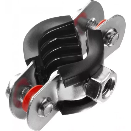 Хомут трубный с гайкой, оцинкованный, 3/8&quot;, 10шт, ЗУБР Мастер 37850-15-19 37850-15-19 купить в Губкинске