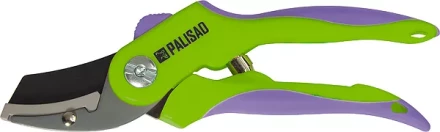 Секатор, 200мм, пружина возвратная спирального типа, тефлоновое покрытие, обрезиненные 2-х-компонентные пластиковые ручки  PALISAD 60551 купить в Губкинске