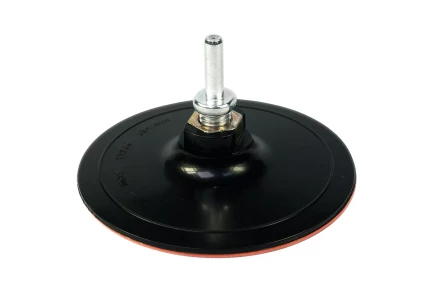 Тарелка опорная Ф125 мм М14 для УШМ липучая основа жесткая + адаптер Энкор 51542 купить в Губкинске