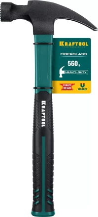 Молоток-гвоздодер с фиберглассовой двухкомпонентной рукояткой 20265-56 купить в Губкинске