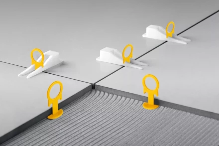 ЗУБР КОЛЬЦО, 1,5 мм, зажим, 100 шт, система выравнивания плитки (33860-100) купить в Губкинске