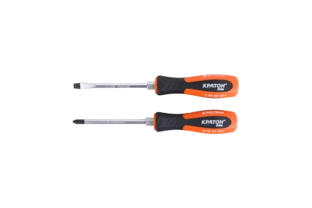 Набор отверток ударных Кратон Strike SST-01, 2 пр., блистер 2 09 02 001 купить в Губкинске