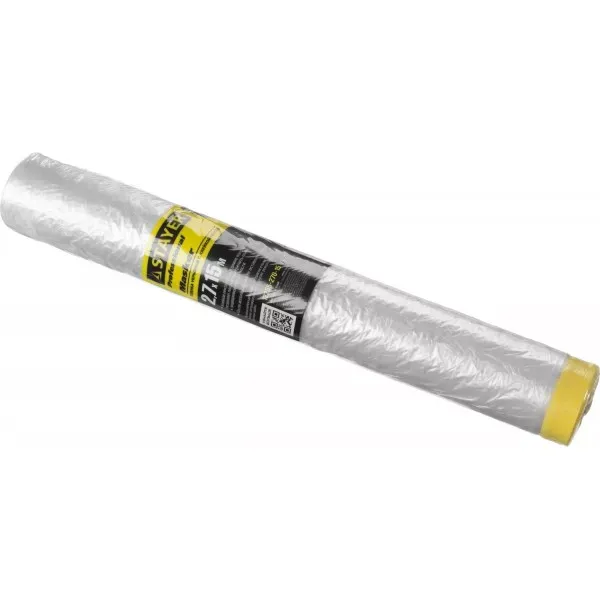 Пленка STAYER "PROFESSIONAL" защитная с клейкой лентой "МАСКЕР", HDPE, 9мкм, 2,7х15м 12255-270-15 купить в Губкинске