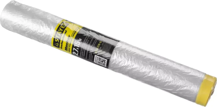 Пленка STAYER "PROFESSIONAL" защитная с клейкой лентой "МАСКЕР", HDPE, 9мкм, 2,7х15м 12255-270-15 купить в Губкинске