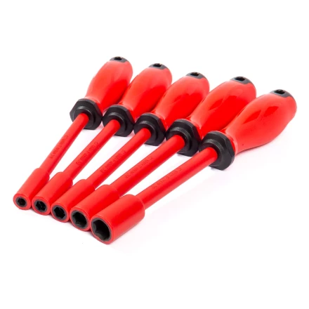 Набор диэлектрических отверток КВТ VDE НИО-2205-Т с внутренним шестигранником, 5 шт. (88927) купить в Губкинске