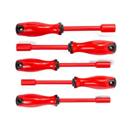 Набор диэлектрических отверток КВТ VDE НИО-2205-Т с внутренним шестигранником, 5 шт. (88927) купить в Губкинске