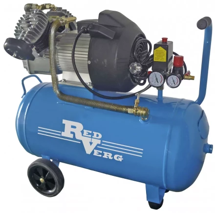 Компрессор масляный поршневой прямой привод RedVerg RD30/50 купить в Губкинске