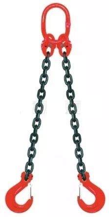 Строп цепной двухветвевой 2СЦ 21.2 т L=6 м 8 кл ОВ 31.5т купить в Губкинске