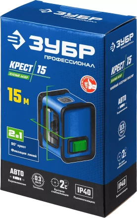 ЗУБР Крест, лазерный нивелир, Профессионал (34900) купить в Губкинске