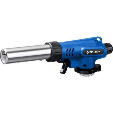 ЗУБР ГП-500, 1300°C, увеличенный выход пламени, газовая горелка с пьезоподжигом на баллон с цанговым соединением, Профессионал (55552) купить в Губкинске