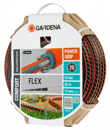 Шланг FLEX 13 мм (1/2&quot;), 20 м, с фитингами GARDENA купить в Губкинске